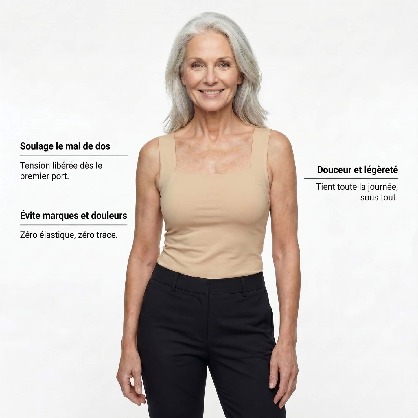 Débardeur Soutien-Gorge de Confort